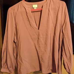 A long sleeve top